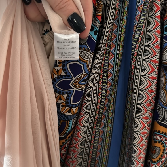 Greylin maxi dress with faux stone accent M - Picture 7 of 8